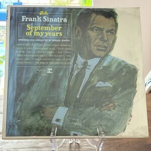 Frank Sinatra September of My Years Vinyl LP 1965 Reprise F-1014 Mono Sealed